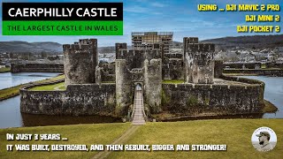 Caerphilly Castle  The Largest in Wales 2nd in Britain [upl. by Farnham190]