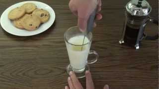 Aerolatte  The Original Steam Free Milk Frother [upl. by Namlak]