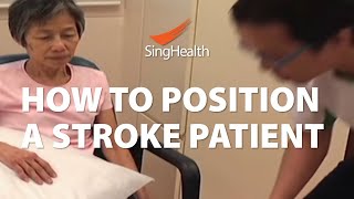 How To Position A Stroke Patient [upl. by Laurella855]