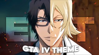 Aizen x Urahara  GTA IV Theme Edit [upl. by Spindell]